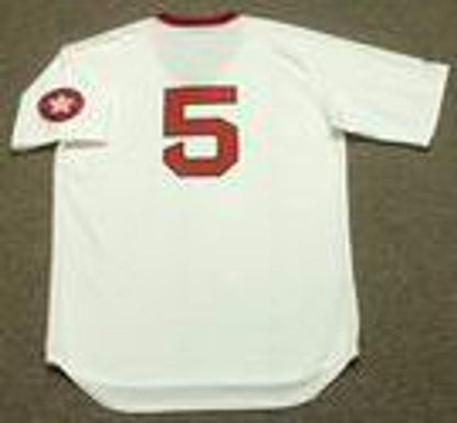 Denny Doyle Boston Red Sox 1975 Cooperstown Throwback Baseball Stitched Jersey | CTJS2292