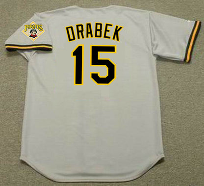 Doug Drabek Pittsburgh Pirates 1992 Throwback Away Baseball Stitched Jersey | CTJS2217