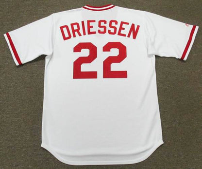 Dan Driessen Cincinnati Reds 1975 Cooperstown Throwback Baseball Stitched Jersey | CTJS2449