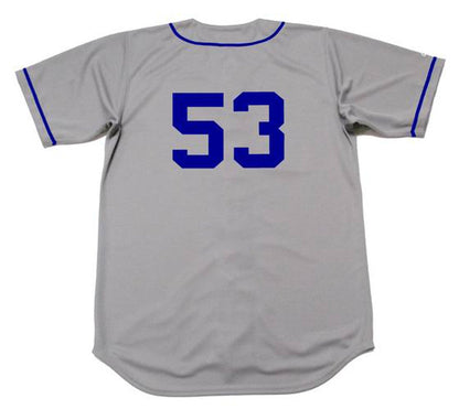 Don Drysdale Brooklyn Dodgers 1957 Cooperstown Away Baseball Stitched Jersey | CTJS2249