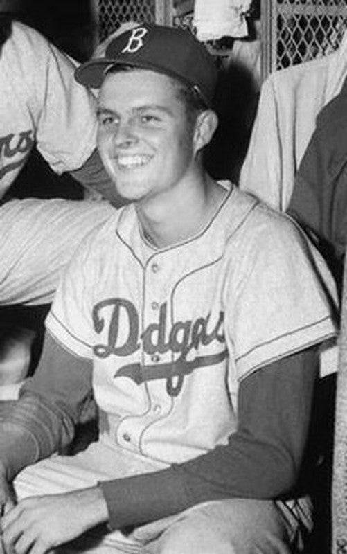 Don Drysdale Brooklyn Dodgers 1957 Cooperstown Away Baseball Stitched Jersey | CTJS2249