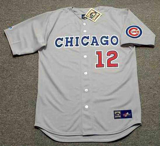Shawon Dunston Chicago Cubs 1990 Away Baseball Stitched Baseball Jersey | CTJS0375