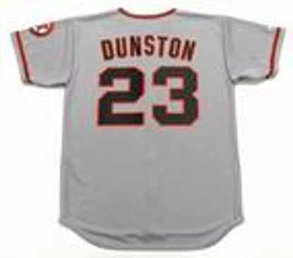 Shawon Dunston San Francisco Giants 2002 Throwback Away Baseball Stitched Jersey | CTJS0371