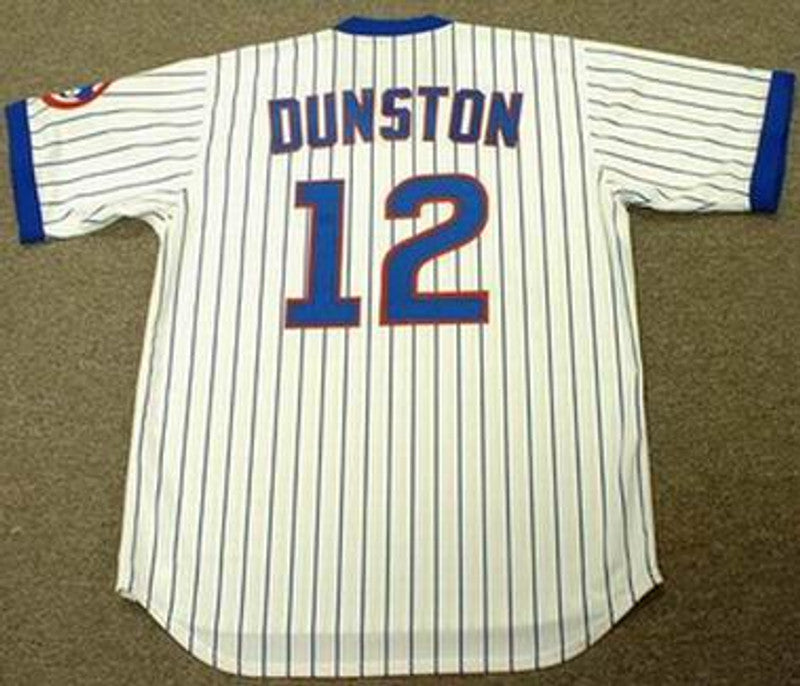 Shawon Dunston Chicago Cubs 1987 Cooperstown Throwback Home Stitched Baseball Jersey | CTJS0377