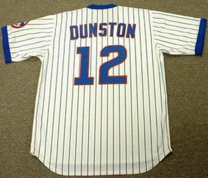 Shawon Dunston Chicago Cubs 1987 Cooperstown Throwback Home Stitched Baseball Jersey | CTJS0377