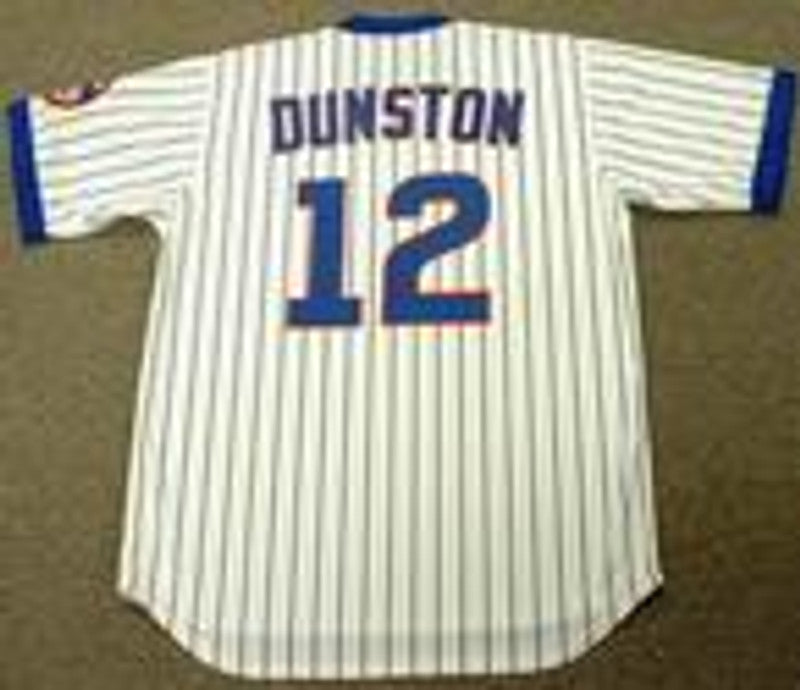 Shawon Dunston Chicago Cubs 1987 Cooperstown Throwback Home Stitched Baseball Jersey | CTJS0377