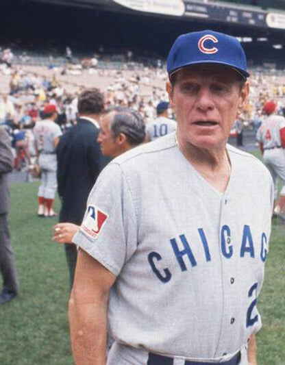 Leo Durocher Chicago Cubs 1969 Away Throwback Baseball Stitched Jersey | CTJS1248