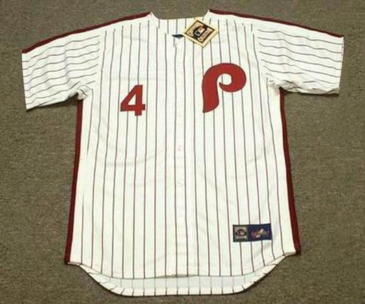 Lenny Dykstra Philadelphia Phillies 1990 Cooperstown Throwback Home Baseball Stitched Jersey | CTJS1255
