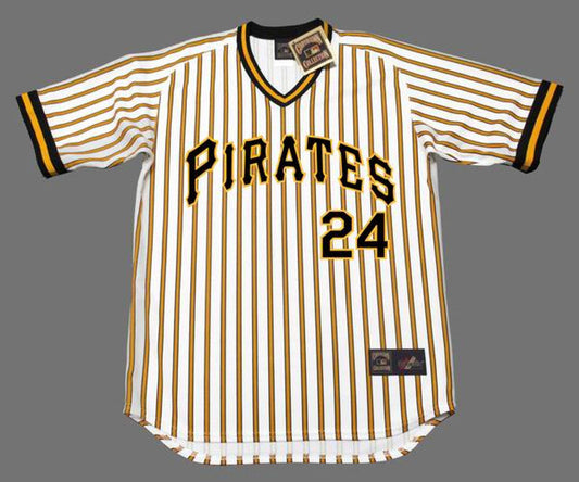 Mike Easler Pittsburgh Pirates 1977 Cooperstown Home Baseball Stitched Jersey | CTJS1074