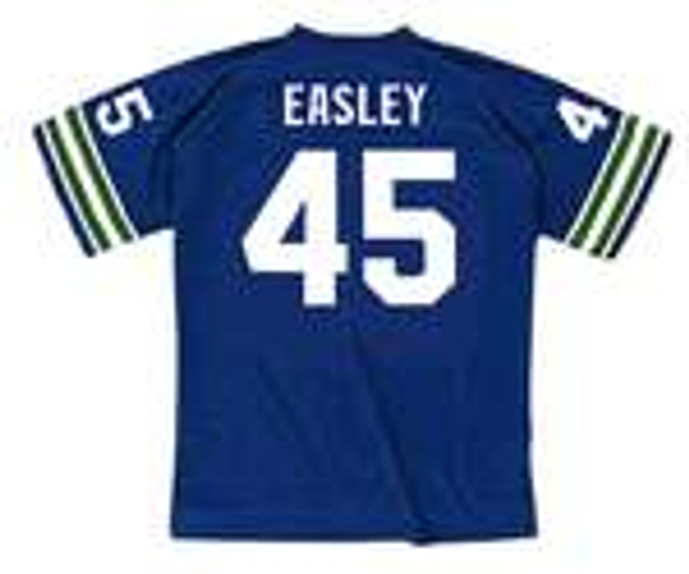 Seattle Seahawks Kenny Easley NFL jersey front view