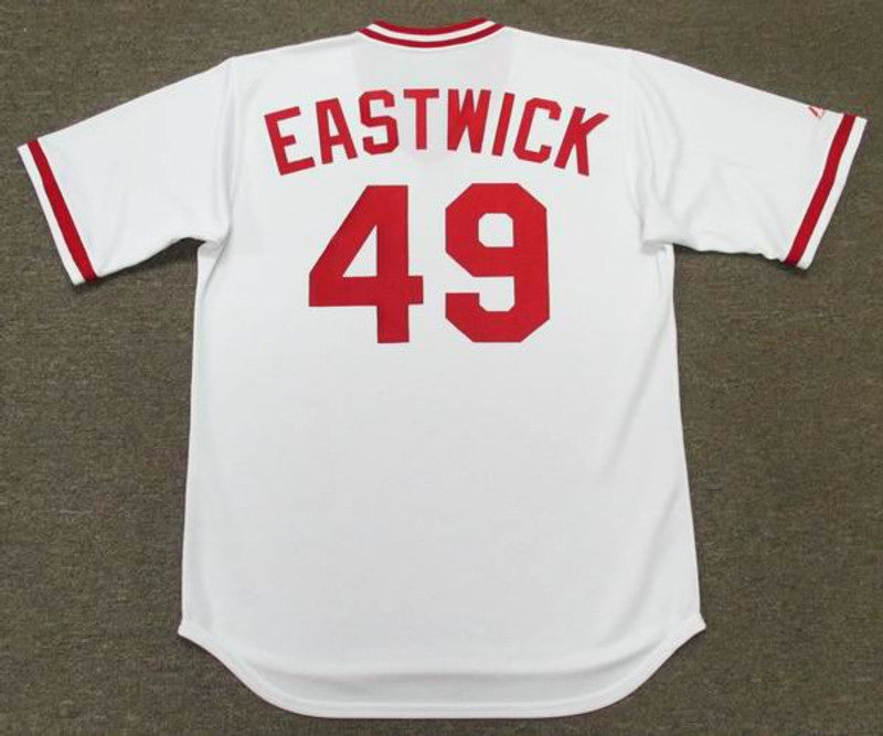 Rawly Eastwick Cincinnati Reds 1975 Cooperstown Home Baseball Stitched Jersey | CTJS0740