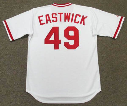 Rawly Eastwick Cincinnati Reds 1975 Cooperstown Home Baseball Stitched Jersey | CTJS0740