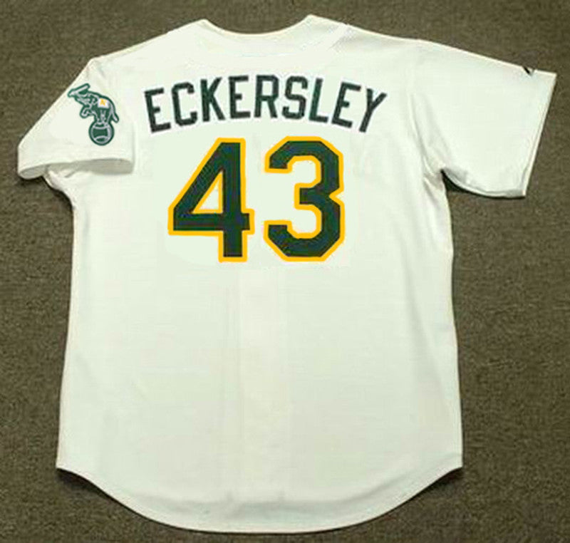 Dennis Eckersley Oakland Athletics 1989 Home Baseball Throwback Stitched Jersey | CTJS2300