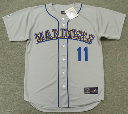 Edgar Martinez Seattle Mariners 1992 Away Baseball Throwback Stitched Jersey | CTJS2157