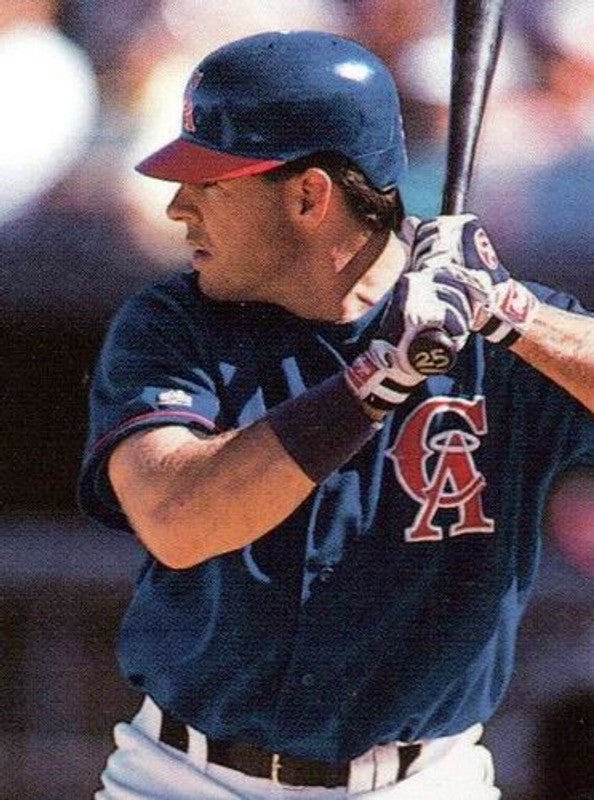 Jim Edmonds California Angels 1995 Throwback Alternate Baseball Stitched Jersey | CTJS1696