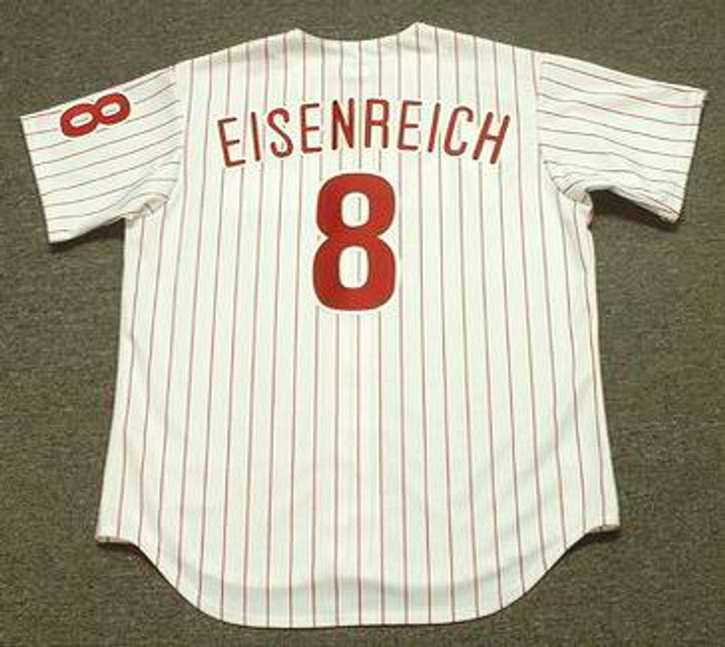 Jim Eisenreich Philadelphia Phillies 1993 Throwback Home Baseball Stitched Jersey | CTJS1692