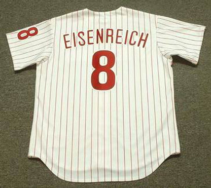 Jim Eisenreich Philadelphia Phillies 1993 Throwback Home Baseball Stitched Jersey | CTJS1692