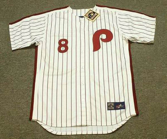 Jim Eisenreich Philadelphia Phillies 1990S Cooperstown Throwback Home Baseball Stitched Jersey | CTJS1693