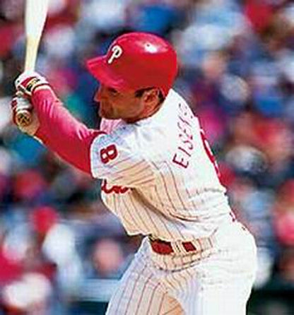 Jim Eisenreich Philadelphia Phillies 1993 Throwback Home Baseball Stitched Jersey | CTJS1692
