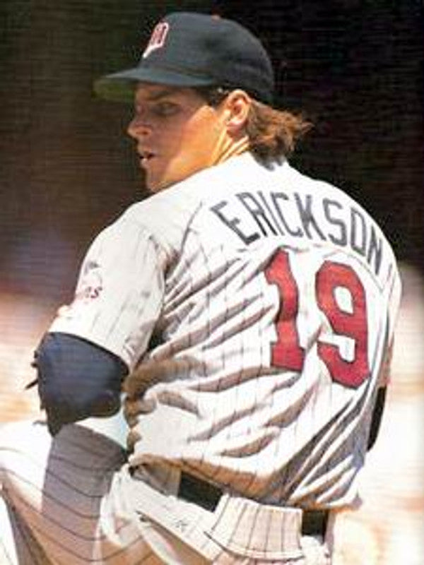 Scott Erickson Minnesota Twins 1991 Throwback Home Baseball Stitched Jersey | CTJS0397