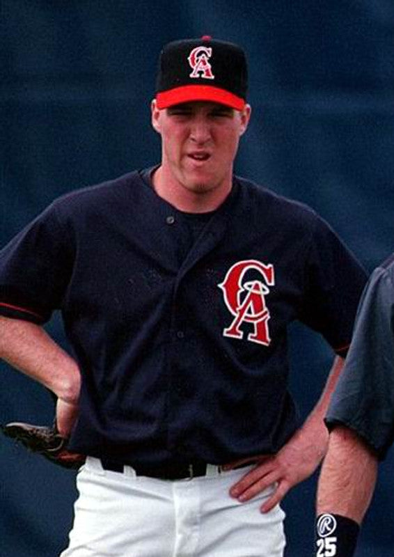 Darin Erstad California Angels 1996 Throwback Alternate Baseball Stitched Jersey | CTJS2435