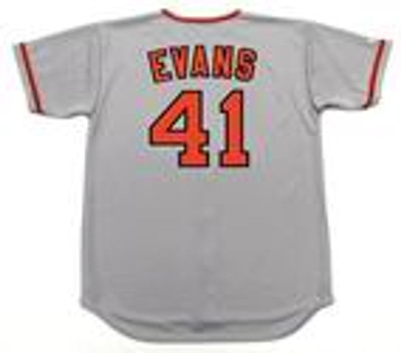 Darrell Evans San Francisco Giants 1976 Cooperstown Away Baseball Stitched Jersey | CTJS2433
