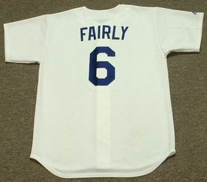 Ron Fairly Los Angeles Dodgers 1960S Cooperstown Throwback Home Stitched Baseball Jersey | CTJS0551