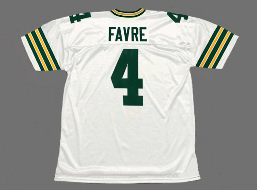 Green Bay Packers Brett Favre NFL jersey front view