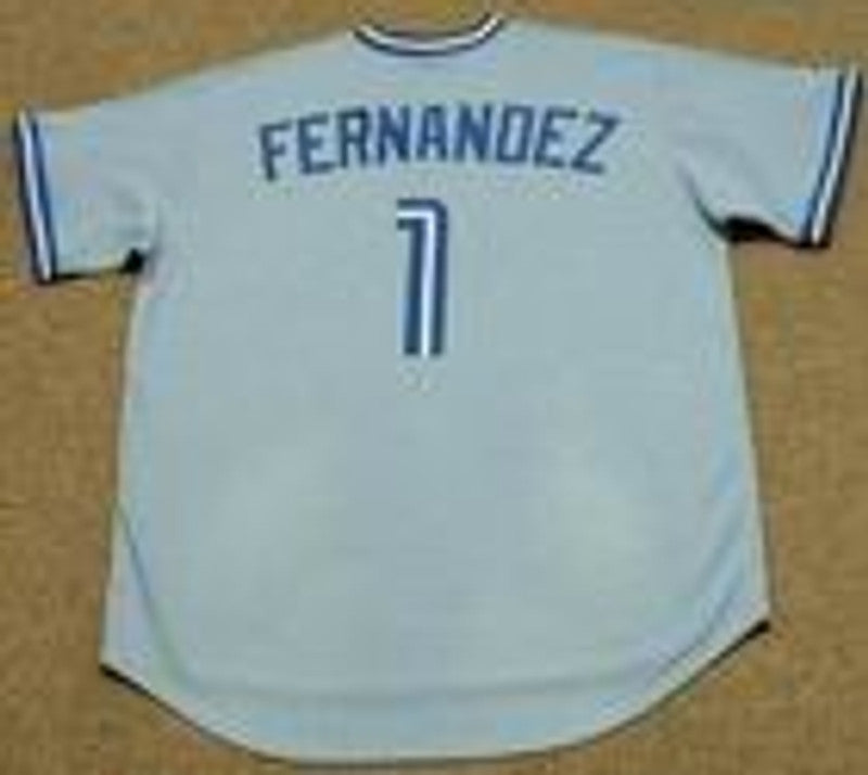 Tony Fernandez Toronto Blue Jays Cooperstown Throwback Away Baseball Stitched Jersey | CTJS0171