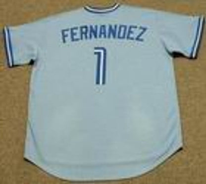 Tony Fernandez Toronto Blue Jays Cooperstown Throwback Away Baseball Stitched Jersey | CTJS0171