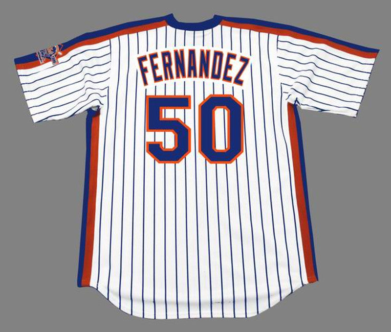 Sid Fernandez New York Mets 1986 Cooperstown Home Baseball Stitched Jersey | CTJS0368