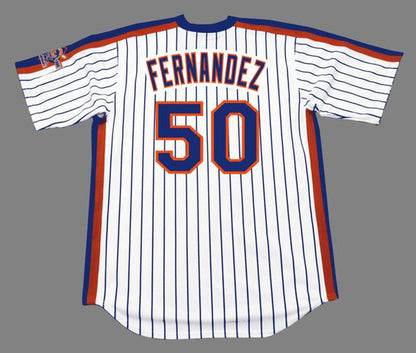 Sid Fernandez New York Mets 1986 Cooperstown Home Baseball Stitched Jersey | CTJS0368