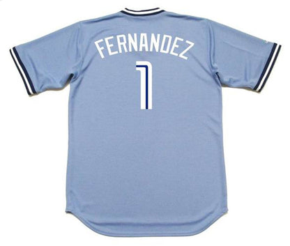 Tony Fernandez Toronto Blue Jays 1988 Cooperstown Away Baseball Stitched Jersey | CTJS0174