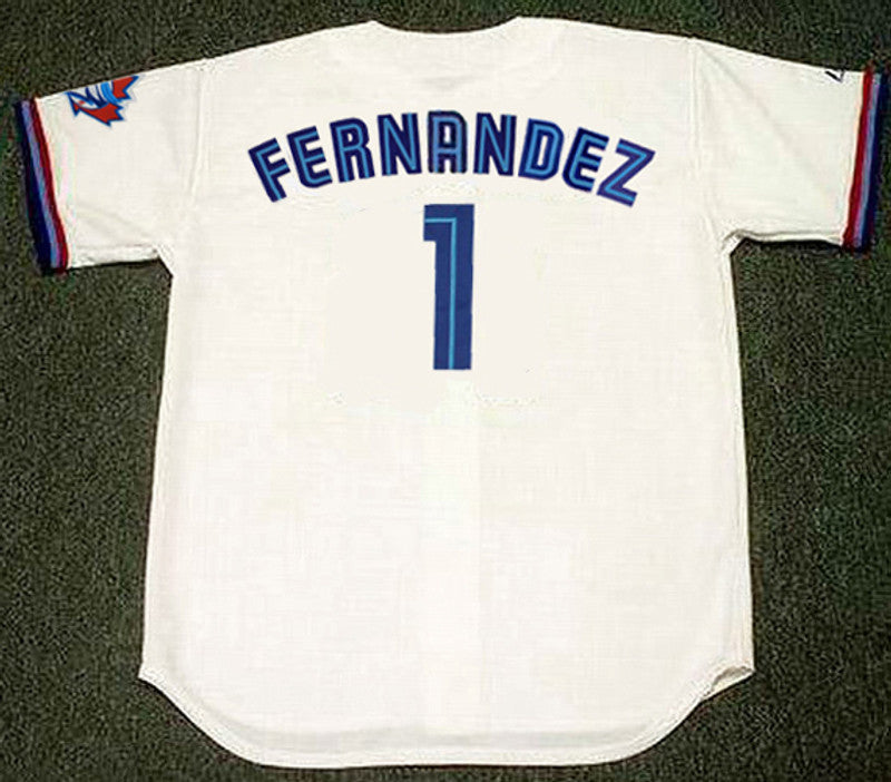 Tony Fernandez Toronto Blue Jays 1999 Throwback Home Baseball Stitched Jersey | CTJS0172