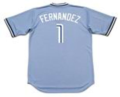 Tony Fernandez Toronto Blue Jays 1988 Cooperstown Away Baseball Stitched Jersey | CTJS0174