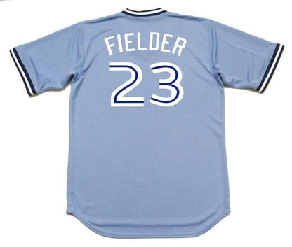 Cecil Fielder Toronto Blue Jays 1987 Cooperstown Away Baseball Stitched Jersey | CTJS2634