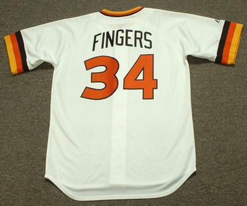 Rollie Fingers San Diego Padres 1980 Cooperstown Throwback Home Baseball Stitched Jersey | CTJS0562