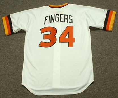 Rollie Fingers San Diego Padres 1980 Cooperstown Throwback Home Baseball Stitched Jersey | CTJS0562