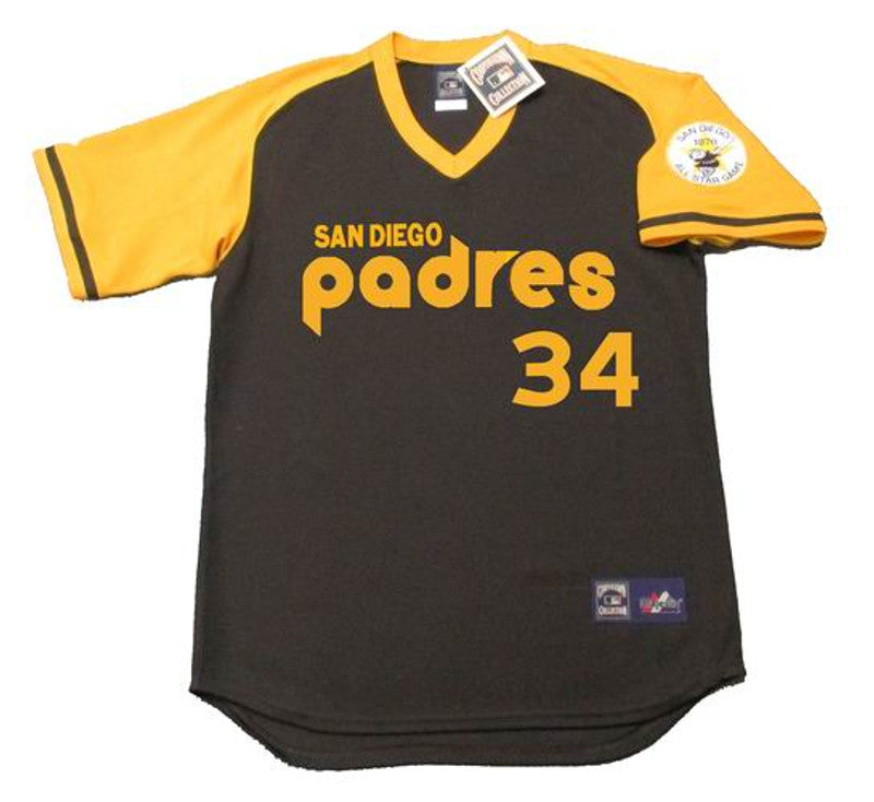 Rollie Fingers San Diego Padres 1978 Cooperstown Away Baseball Stitched Jersey | CTJS0564