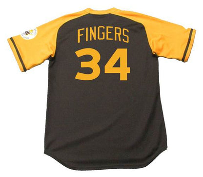 Rollie Fingers San Diego Padres 1978 Cooperstown Away Baseball Stitched Jersey | CTJS0564