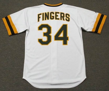 Rollie Fingers San Diego Padres 1970S Cooperstown Home Baseball Stitched Jersey | CTJS0565