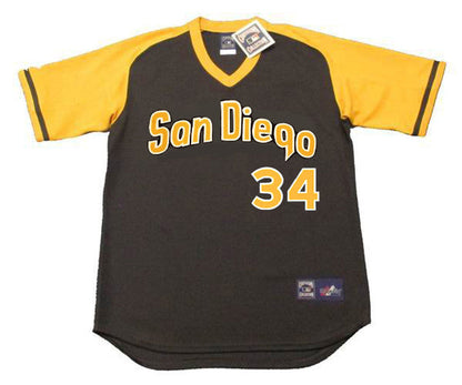 Rollie Fingers San Diego Padres 1979 Away Baseball Stitched Baseball Jersey | CTJS0563