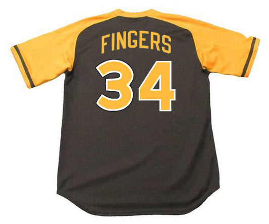 Rollie Fingers San Diego Padres 1979 Away Baseball Stitched Baseball Jersey | CTJS0563