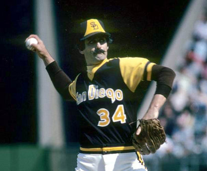 Rollie Fingers San Diego Padres 1979 Away Baseball Stitched Baseball Jersey | CTJS0563