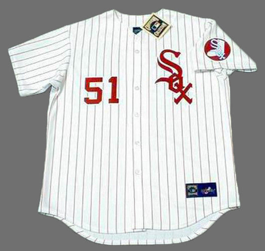 Terry Forster Chicago White Sox 1970S Throwback Baseball Stitched Jersey | CTJS0291