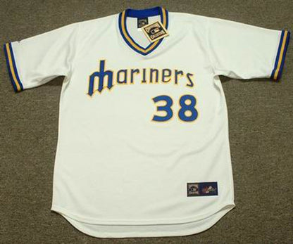 Floyd Bannister Seattle Mariners 1979 Cooperstown Throwback Baseball Stitched Jersey | CTJS2091