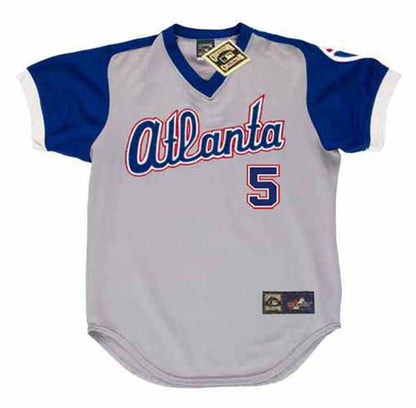 Freddie Freeman Atlanta Braves 1970S Away Throwback Baseball Stitched Jersey | CTJS2044