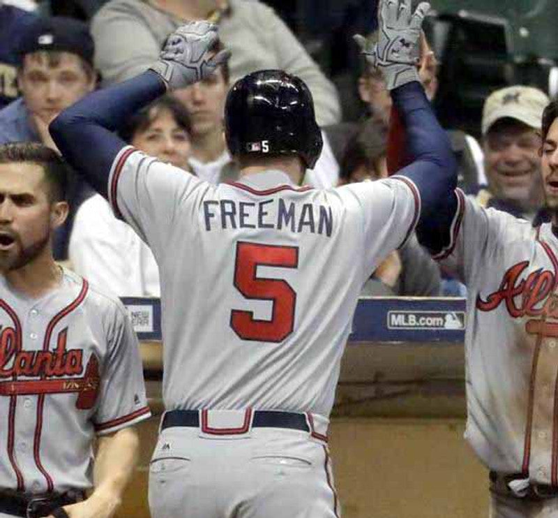 Freddie Freeman Atlanta Braves Away Baseball Stitched Jersey | CTJS2045
