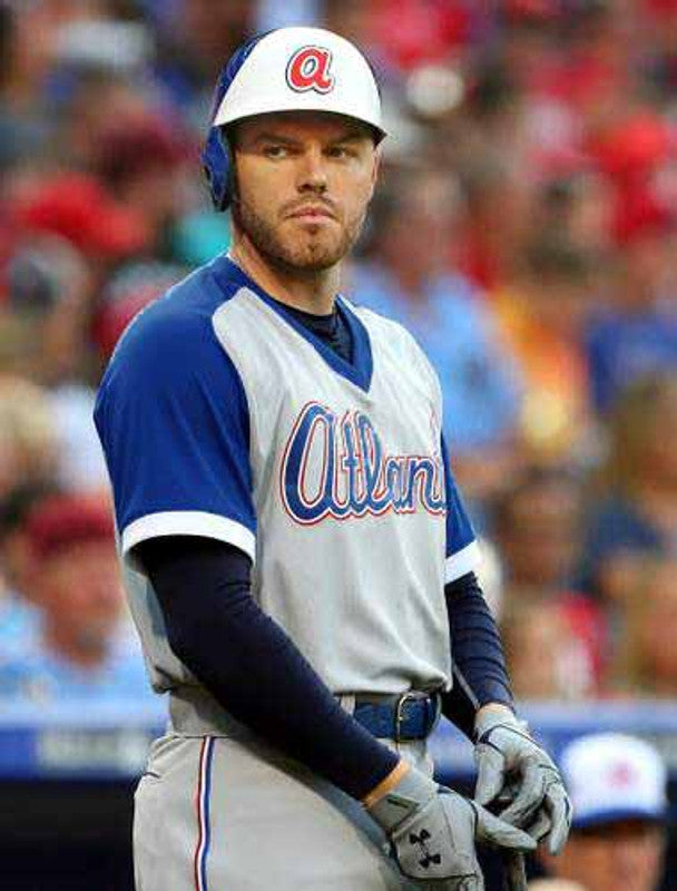 Freddie Freeman Atlanta Braves 1970S Away Throwback Baseball Stitched Jersey | CTJS2044