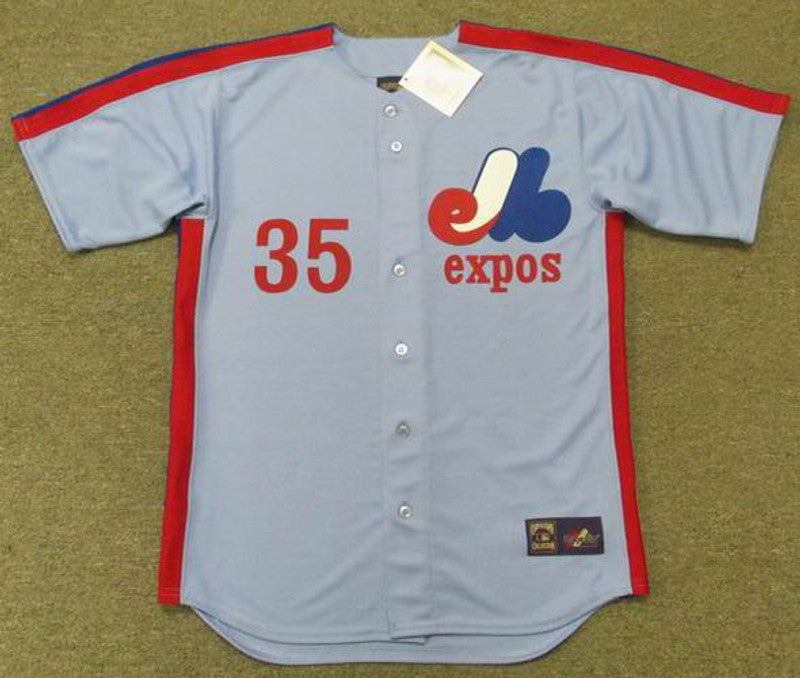Woodie Fryman Montreal Expos 1981 Cooperstown Away Baseball Stitched Jersey | CTJS0015